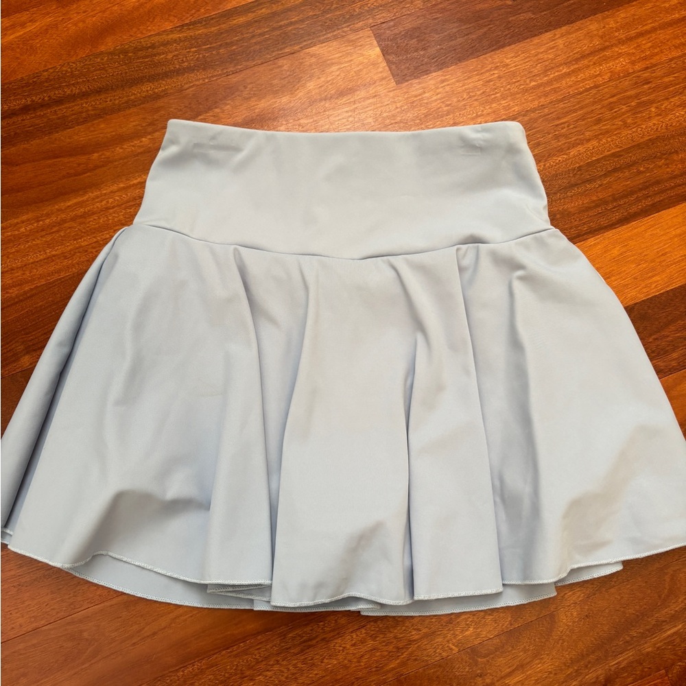 Elegant Light Blue Halara workout Women's Skirt